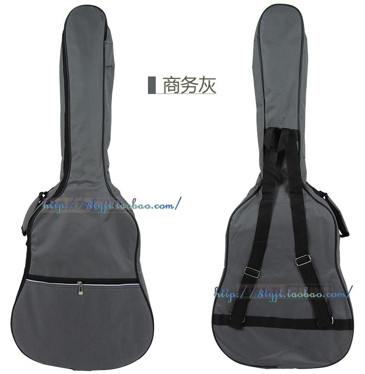 余豹(個體經(jīng)營)特價促銷 39-41寸加厚海綿雙肩吉他包，多色可選